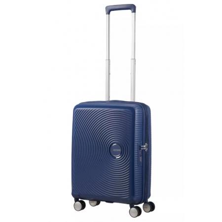 Валіза на колесах American Tourister Soundbox 35.5+5.5L (32G*41001) blue