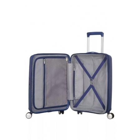 Валіза на колесах American Tourister Soundbox 35.5+5.5L (32G*41001) blue