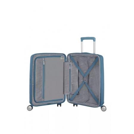 Чемодан на колесах American Tourister Soundbox 35.5+5.5L (32G*51001) blue