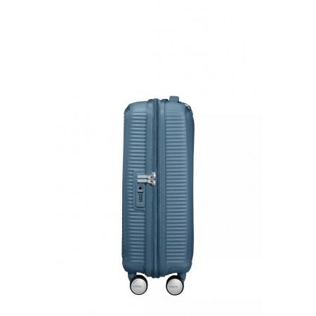 Чемодан на колесах American Tourister Soundbox 35.5+5.5L (32G*51001) blue
