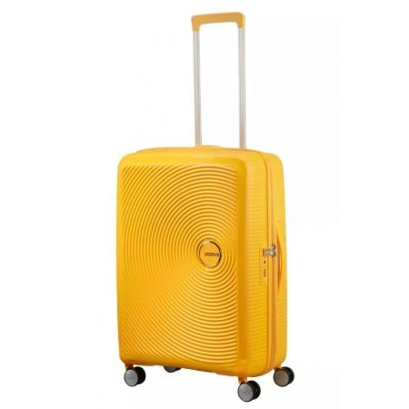 Валіза на колесах American Tourister Soundbox 71.5+9.5L (32G*06002) yellow