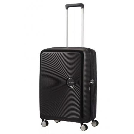Чемодан на колесах American Tourister Soundbox 71.5+9.5L (32G*09002) black