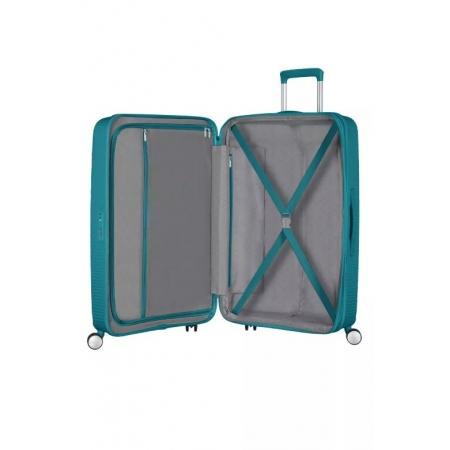 Валіза на колесах American Tourister Soundbox 71.5+9.5L (32G*14002) green