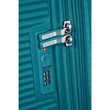 Валіза на колесах American Tourister Soundbox 71.5+9.5L (32G*14002) green