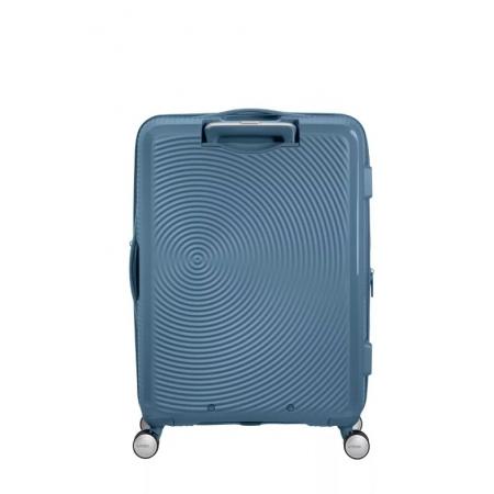 Валіза на колесах American Tourister Soundbox 71.5+9.5L (32G*51002) blue