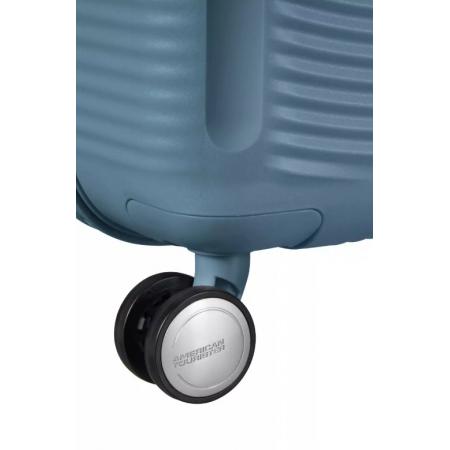 Валіза на колесах American Tourister Soundbox 71.5+9.5L (32G*51002) blue