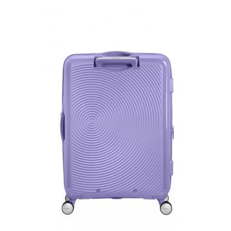 Валіза на колесах American Tourister Soundbox 71.5+9.5L (32G*82002) purple