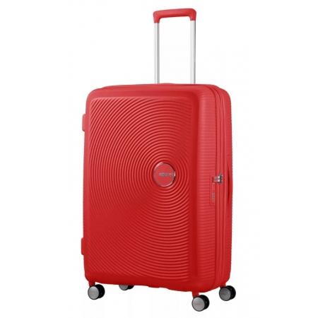 Валіза на колесах American Tourister Soundbox 97+13L (32G*10003) coral red