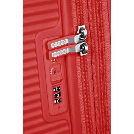 Валіза на колесах American Tourister Soundbox 97+13L (32G*10003) coral red