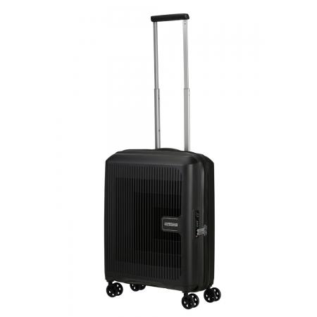 Валіза на колесах American Tourister Aerostep 36+4L (MD8*09001) black