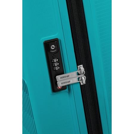 Валіза на колесах American Tourister Aerostep 36+4L (MD8*21001) turquoise
