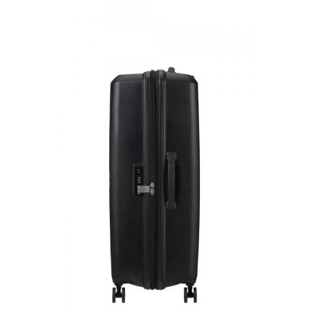 Валіза на колесах American Tourister Aerostep 101.5+7.5L (MD8*09003) black