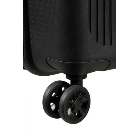Валіза на колесах American Tourister Aerostep 101.5+7.5L (MD8*09003) black