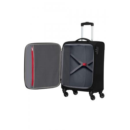 Валіза на колесах American Tourister Heat Waveh 38L (95G*09002) black