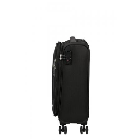 Чемодан на колесах American Tourister Pulsonic 40.5+3L (MD6*09001) asphalt black