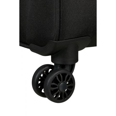 Чемодан на колесах American Tourister Pulsonic 40.5+3L (MD6*09001) asphalt black