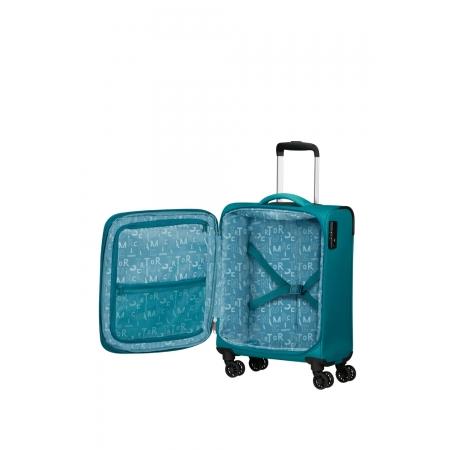 Валіза на колесах American Tourister Pulsonic 40.5+3L (MD6*21001) stone teal