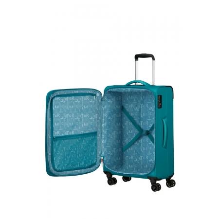 Валіза на колесах American Tourister Pulsonic 64+10L (MD6*21002) stone teal