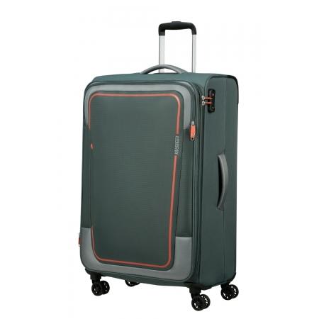 Чемодан на колесах American Tourister Pulsonic 113+9L (MD6*04003) dark forest