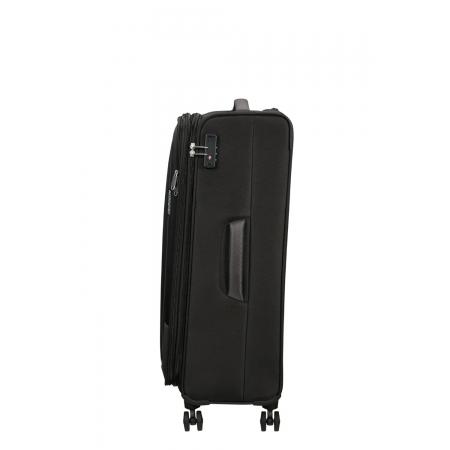 Чемодан на колесах American Tourister Pulsonic 113+9L (MD6*09003) asphalt black