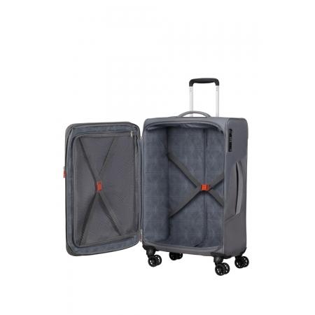 Чемодан на колесах American Tourister Summefunk 71.5+5.5L (78G*18004) titanium grey