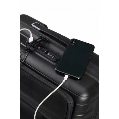 Чемодан на колесах American Tourister Hello Cabin 36L (MC4*09002) black