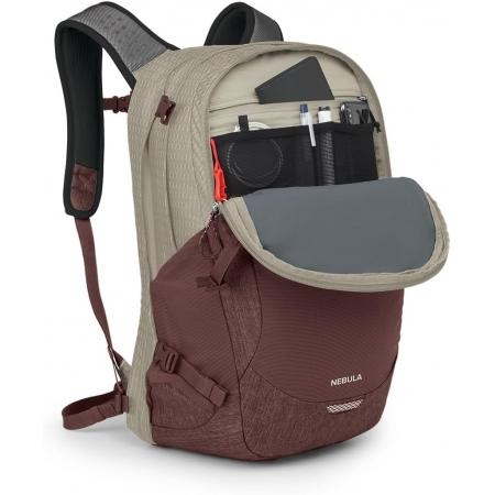 Рюкзак Osprey Nebula 32L (10005363) sawdust tan/raisin red