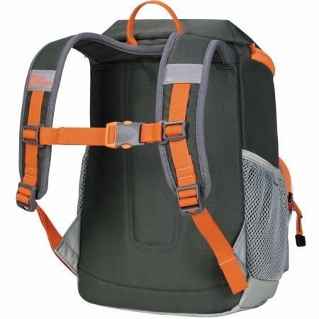 Рюкзак Jack Wolfskin Erlebnis Pack 11L (2020461-4136) gray-green orange