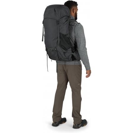 Рюкзак чоловічий Osprey Rook 50L (10005868) dark charcoal/silver lining