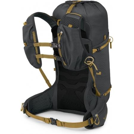 Рюкзак чоловічий Osprey Talon Velocity 30L (10005889) dark charcoal/tumbleweed yellow