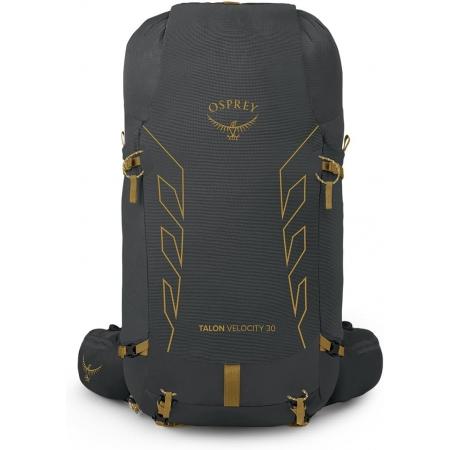Рюкзак чоловічий Osprey Talon Velocity 30L (10005889) dark charcoal/tumbleweed yellow