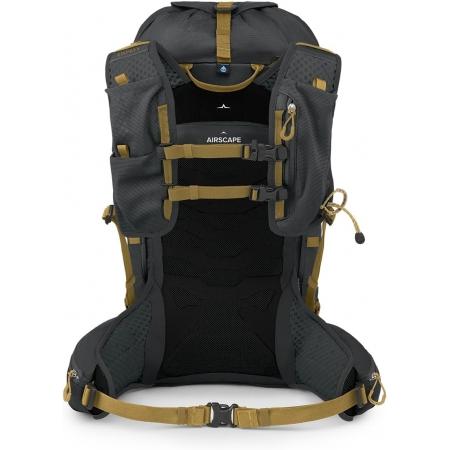 Рюкзак чоловічий Osprey Talon Velocity 30L (10005889) dark charcoal/tumbleweed yellow