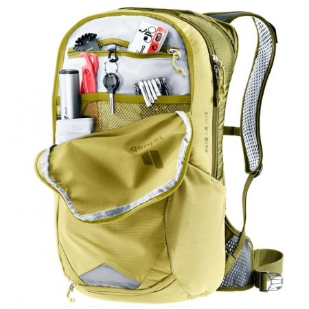 Рюкзак велосипедний Deuter Race Air 14+3L (3204423 1206) linden-cactus