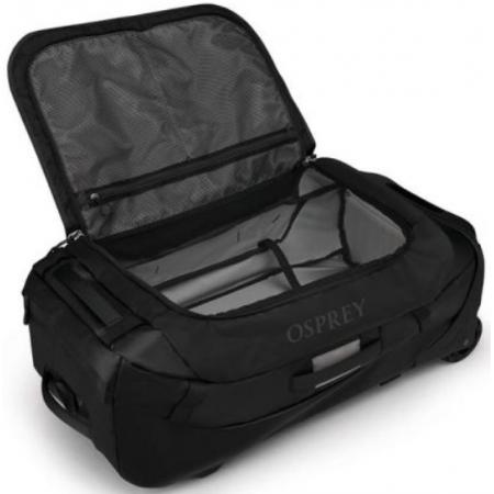 Сумка дорожня на колесах Osprey Transporter Wheeled Duffel 90L (10006342) raven black/black