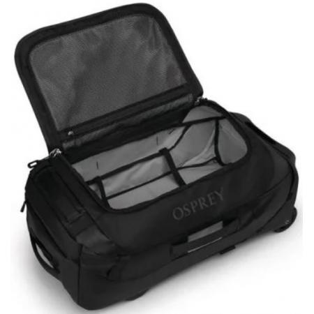 Сумка дорожня на колесах Osprey Transporter Wheeled Duffel 60L (10006340) raven black/black