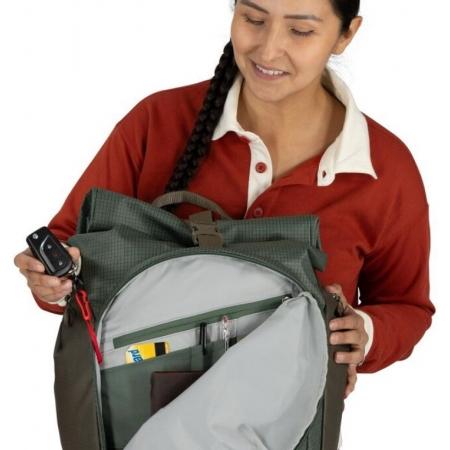 Рюкзак Osprey Transporter Roll Top 30L (10006415) pine leaf/earl grey