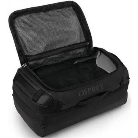 Сумка-рюкзак Osprey Transporter Squffel 44L (10006374) raven black/black