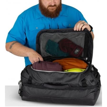 Сумка-рюкзак Osprey Transporter Squffel 44L (10006374) raven black/black
