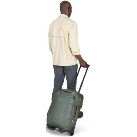 Сумка дорожня на колесах Osprey Transporter Wheeled Duffel 40L (10006339) pine leaf/earl grey