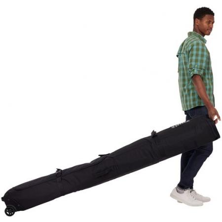 Чохол для лижів каркасний на колесах Thule RoundTrip Ski Roller 192 (TH 3205162) black