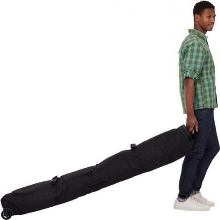 Чохол для сноуборду каркасний на колесах Thule RoundTrip Snowboard Roller 165 (TH 3205176) black