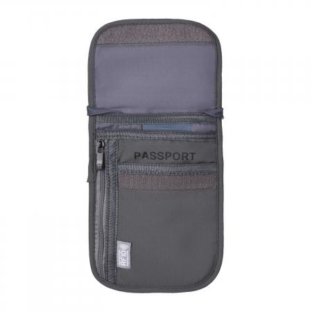 Гаманець Wenger Neck Wallet with RFID pocket (604589) carbon