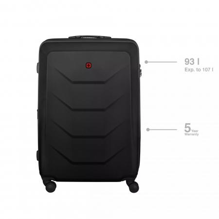 Валіза на колесах Wenger Prymo 93+14L (612538) black