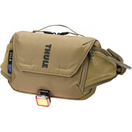 Сумка велосипедна на пояс Thule Rail Hip Pack 4L (TH 3205307) faded khaki