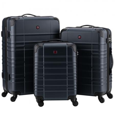 Набір валіз на колесах Wenger Amplar 3 в 1 (S,M,L) (653150) blue