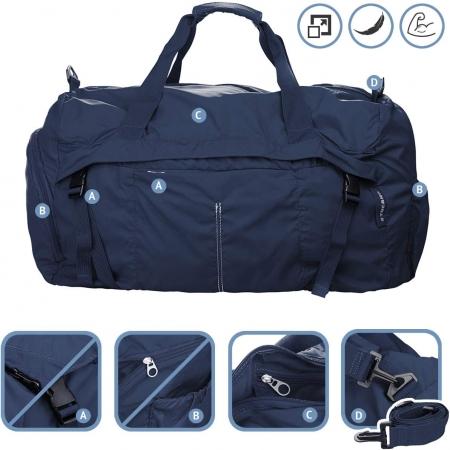 Сумка через плечо Tucano Compatto XL Duffle 45L (BPCOWE-B) blue