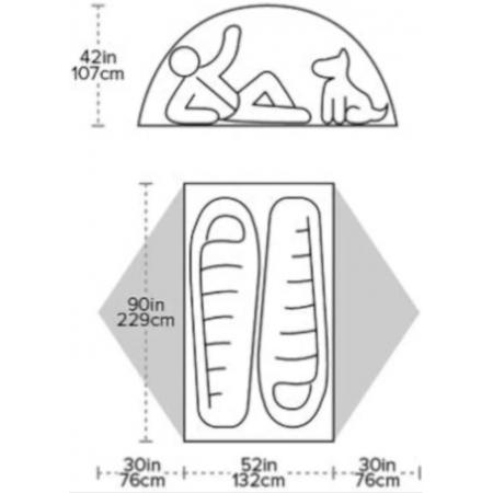 Намет Big Agnes Blacktail 2 (TBT225) green