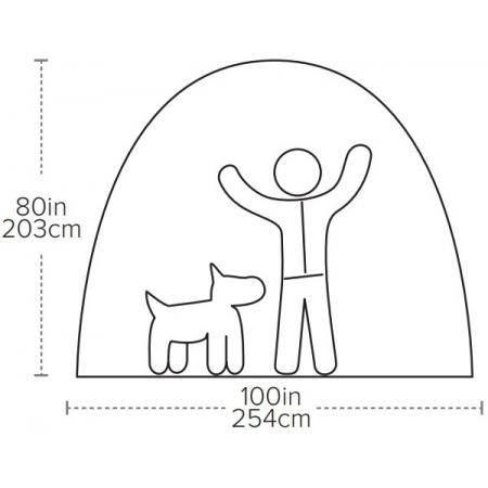 Намет Big Agnes Big House 6 (TBH625) chinois green/prairie sand