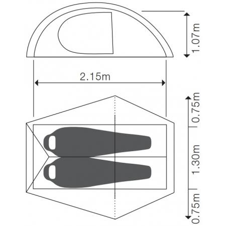 Намет Exped Mira II HL (7640445457170) meadow