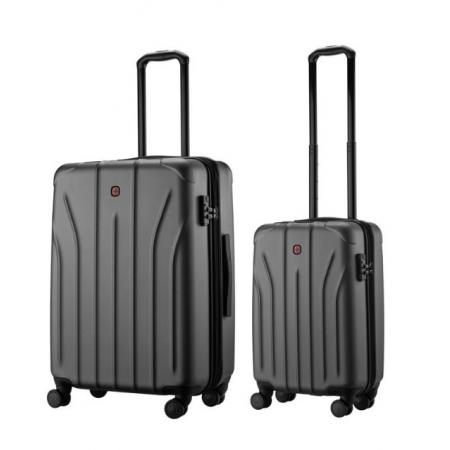 Набір валіз на колесах Wenger Oryson 2 в 1 (S,M) (653212-1) carbon